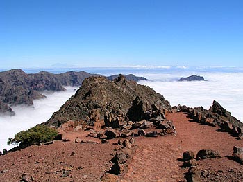 Gipfel des Roque de Los Muchachos